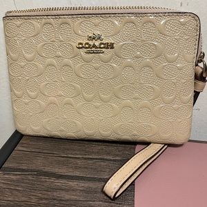 Cute Coach wristlet for sale!